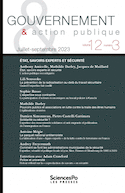 Gouvernement & action publique, v. 12, no 03
